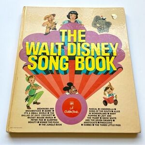 Vintage The Walt Disney Song Book